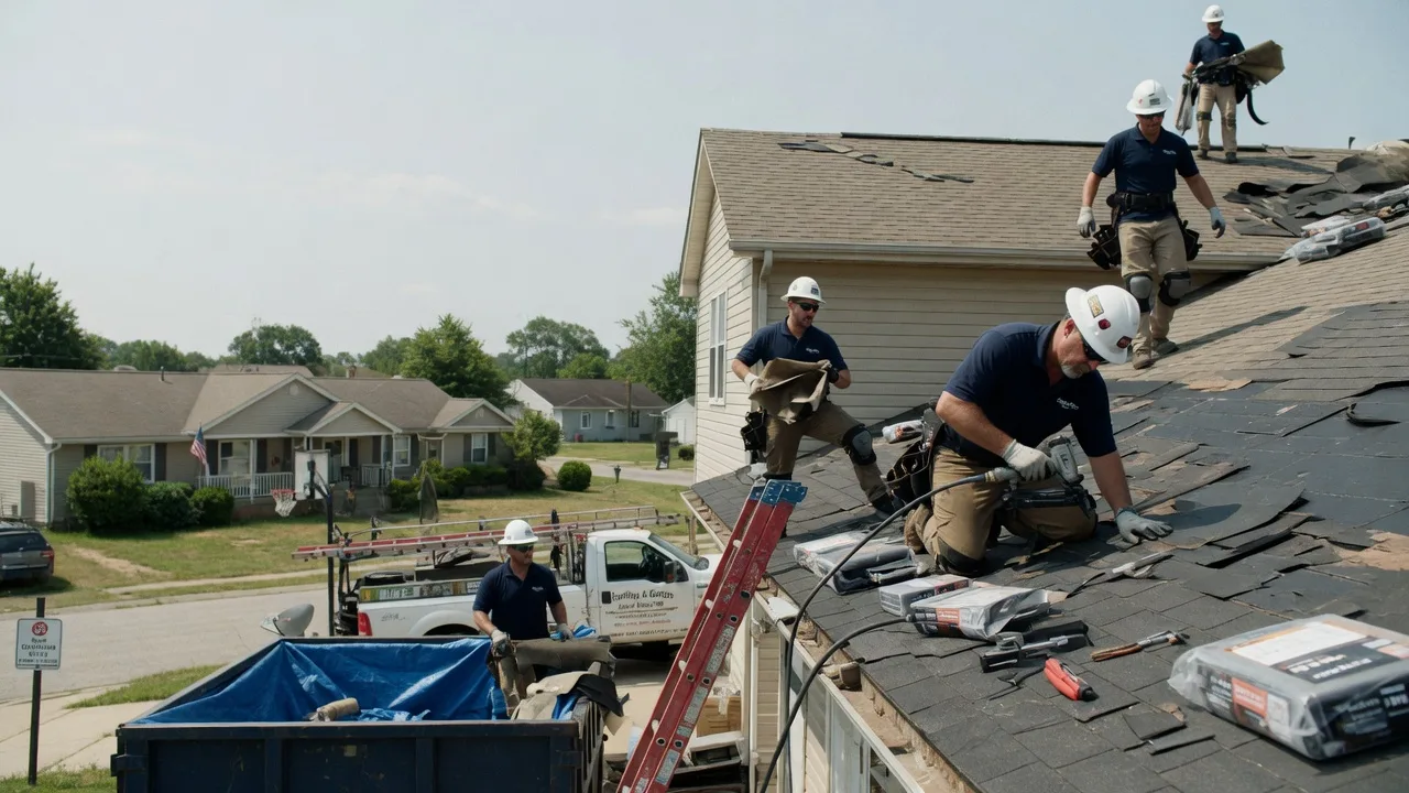 Roof Replacement in New Johnsonville, TN near me